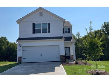 Charming two-story home with a two-car garage and classic black shutters at 1522 Doran Ter, Richburg, SC 29729