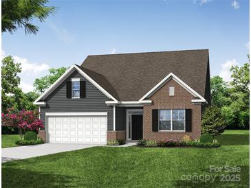 Charming single-Gathering home with a brick and siding exterior and a well-manicured lawn at 1453 Ardmore Dr # 240, Sherrills Ford, NC 28673