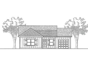 Charming home featuring shuttered windows, attached garage, and a welcoming front entrance at 0 Watson Dr, Lancaster, SC 29720