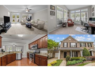 Collage of interior and exterior home features at 5216 Berkeley View Cir, Charlotte, NC 28277