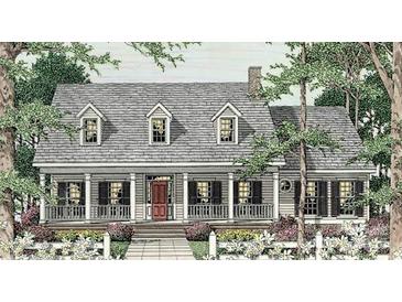 Charming home featuring symmetrical dormers, a welcoming front porch, and a classic design at 1473 Tom Joye Rd, Clover, SC 29710
