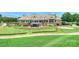 Clubhouse with large patio and green space at 18019 Harbor Light Blvd, Cornelius, NC 28031