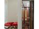 Modern home elevator with wood paneling and mirrored walls at 18019 Harbor Light Blvd, Cornelius, NC 28031