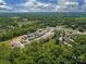 An aerial view of the beautiful new home community surrounded by mature trees at 11318 James Coy Rd # Devonshire, Davidson, NC 28036
