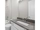 Bathroom features a shower/tub combo with a modern vanity at 6043 Waldorf Ave, Monroe, NC 28110