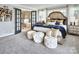 Relaxing main bedroom with ensuite bathroom access featuring a soaking tub at 841 Lake Forest Dr # Hawthorne, Belmont, NC 28012