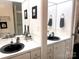 A spacious bathroom with dual vanity, sinks, and plenty of storage space at 2535 Fairfax Dr, Gastonia, NC 28054