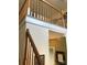 Staircase with wood and white finishes at 1491 Hwy 160 E Rd, Fort Mill, SC 29715