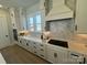 Bright kitchen with herringbone backsplash, stainless steel appliances, and ample counter space at 4314 Morning Mist Dr # 15, Sherrills Ford, NC 28673