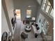 Bright open floor plan with cathedral ceiling, fireplace, light colored wood floors, and stylish decor at 4314 Morning Mist Dr # 15, Sherrills Ford, NC 28673
