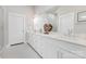 Bright bathroom featuring double vanity, modern fixtures, quartz countertops, and ample storage at 179 Heartland Dr # 8, Rock Hill, SC 29732