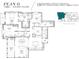 3-bedroom, 3.5-bathroom floor plan with office and deck at 409 Queens Rd # 301, Charlotte, NC 28207