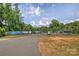 Secure gated boat storage area at 286 Glencoe Ln, Mooresville, NC 28117