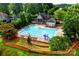 Resort-style pool with clubhouse and playground at 286 Glencoe Ln, Mooresville, NC 28117