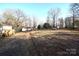 Large backyard with mature trees and open space at 4223 Old Catawba Rd, Claremont, NC 28610