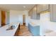 Well-equipped kitchen featuring ample cabinetry, a sink island, and a convenient layout for cooking and entertaining at 4223 S New Hope Rd # 8, Cramerton, NC 28032