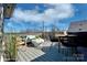 Relaxing rooftop deck with seating area and city views at 1013 North End Dr # 26, Charlotte, NC 28206