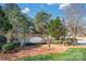 River Walk community entrance with stone sign at 121 Pebble Creek Dr, Stony Point, NC 28678