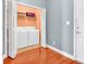 Convenient laundry room with washer and dryer included at 121 Pebble Creek Dr, Stony Point, NC 28678