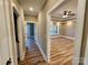 Hallway view showcases the home's cohesive design and the flow into a spacious bedroom with natural light at 3251 Wilson Ct # 10, Lincolnton, NC 28092