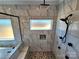 Tiled shower with rain shower head and built in bench at 3251 Wilson Ct # 10, Lincolnton, NC 28092
