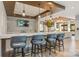 Community bar with seating and stylish design at 130 Cherokee Rd # 404, Charlotte, NC 28207