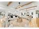 Spacious open concept living room with modern design and natural light flowing through at 4142 Pineview Rd, Charlotte, NC 28211