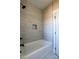 Clean bathroom with soaking tub and tile shower at 1405 Coppergate Dr, Salisbury, NC 28147