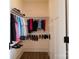 Functional walk-in closet with ample shelving, rods, and storage space for organized clothing and accessories at 1405 Coppergate Dr, Salisbury, NC 28147