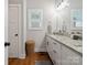 Modern bathroom with double vanity and granite countertops at 2165 Smith Rd # 9, Clover, SC 29710