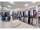 Large walk-in closet with custom shelves and clothing racks for maximum storage at 525 Lake Lynn Rd, Concord, NC 28025