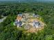 Luxury homes in a leafy neighborhood; properties feature ample yard space and modern designs at 8022 Litaker Manor Ct, Charlotte, NC 28270