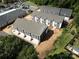 New townhome development, aerial view showing multiple units and landscaping at 2125 Acclaim St, Charlotte, NC 28205