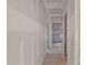 Long hallway with multiple doors to rooms at 6172 Lowder Rd, Salisbury, NC 28147