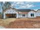 New construction house with gray and white siding, and a covered front porch at 6190 Lowder Rd, Salisbury, NC 28147