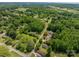 Aerial view of house and property at 1571 Branchville Rd, Shelby, NC 28150