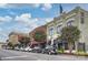 Charming downtown street with restaurants and shops in historic buildings at 215 N Main St, Belmont, NC 28012