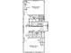 Second floor floorplan including laundry, bedrooms, and bathroom at 814 W Raleigh W Ave, Statesville, NC 28677