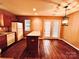 Cozy kitchen featuring appliances, wood cabinets, and island at 10875 Holly Ridge Blvd, Charlotte, NC 28216