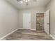 Bedroom with hardwood floors, a ceiling fan, and recessed lighting at 159 Badin Lake Cir, New London, NC 28127