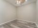 Bedroom with hardwood floors, a ceiling fan, recessed lighting, and baseboard trim at 159 Badin Lake Cir, New London, NC 28127