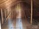 Unfinished attic space with wood framing at 1145 Philbeck Rd # 11, York, SC 29745