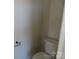 Simple and clean half bathroom with toilet and towel rack at 1145 Philbeck Rd # 11, York, SC 29745