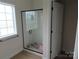 Bathroom with large glass shower at 1145 Philbeck Rd # 11, York, SC 29745