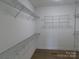 Spacious closet with wire shelving and hanging rods at 1187 Philbeck Rd # 13, York, SC 29745