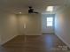 Spacious bonus room with ceiling fan and window at 1169 Philbeck Rd # 12, York, SC 29745