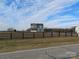 Two-story house with blue siding, white trim, and a black fence at 1169 Philbeck Rd # 12, York, SC 29745