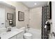 Clean bathroom, bathtub and shower combination at 452 Moondance Dr, Gastonia, NC 28054