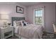 Charming bedroom with a window offering a view and a ballet theme at 452 Moondance Dr, Gastonia, NC 28054