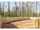 The large backyard is highlighted by a wood privacy fence at 3945 Plainview Rd, Charlotte, NC 28208